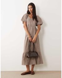 Wednesday's Girl - Wednesdays Girl Scoop Neck Midaxi Dress - Lyst