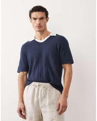 Abercrombie & Fitch - Contrast Collar Polo - Lyst