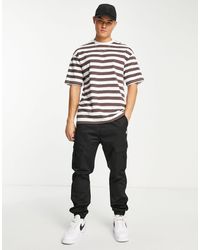 ADPT - Oversized Stripe T-shirt - Lyst