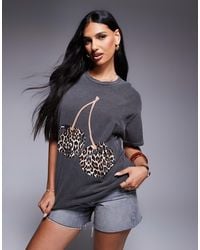 River Island - – boyfriend-t-shirt - Lyst