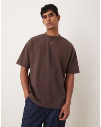 ASOS - – breathemaxTM – oversize-t-shirt aus schwerem baumwollmix - Lyst