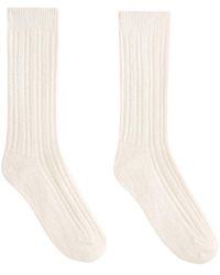 Oysho - Cashmere 25% Wool 11% Classic Socks - Lyst