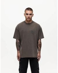 Good For Nothing - Oversized T-Shirt With Angel Back Print - Lyst