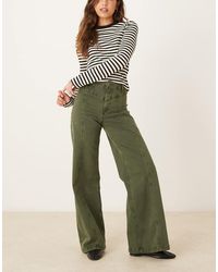 Free People - Libre Wide Leg Trousers - Lyst