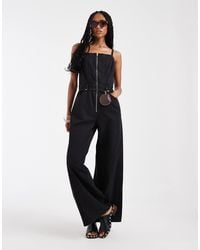Levi's - Jeans-overall mit nähten und reißverschluss - Lyst