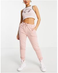 Miss Selfridge Petite Casual Slim jogger - Pink