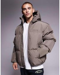 Good For Nothing - Hooded Puffer Jacket - Lyst