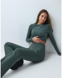 Nike - One Dri-fit High-rise Seamless Fla leggings - Lyst