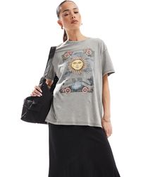 Pull&Bear - Sun Graphic Tee - Lyst
