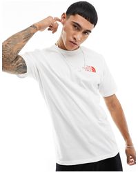 The North Face - Contour Half Dome Back Print T-shirt - Lyst