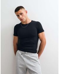 4505 - Seamless Rib Muscle Fit Training T-shirt - Lyst