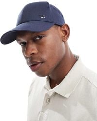 BOSS - Boss Zed Icon Stripe Logo Cotton Baseball Cap - Lyst