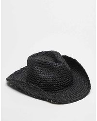 Reclaimed (vintage) - Sombrero Vaquero De Estilo Wéstern De - Lyst