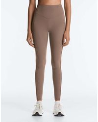 Oysho - Comfortlux High-rise Hemstitch Ankle-length leggings - Lyst