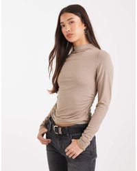 Levi's - Nina High Neck Long Sleeve T-shirt - Lyst