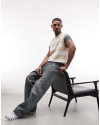 Weekday - – gestreiftes strick-trägertop - Lyst