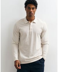 Jack & Jones - Pique Long Sleeve Polo - Lyst