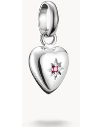 Thomas Sabo - Charm Pendant Heart With Star Connect - Lyst