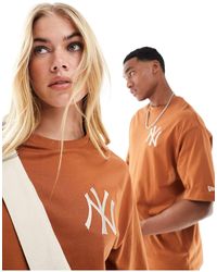 KTZ - Camiseta color unisex con logo "ny" - Lyst