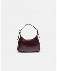Stradivarius - Mock Croc Mini Chain Shoulder Bag - Lyst