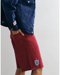 Levi's - England 478 baggy Denim Co-ord Shorts - Lyst