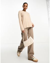 Jdy - Slouchy Longline Jumper With Side Split - Lyst