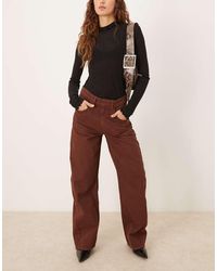Mango - Carol 100% Cotton baggy Jean - Lyst