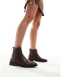 London Rebel - Scarlett Refined Chelsea Boots - Lyst