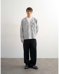 TOPMAN - Oversized Vest Van Jersey - Lyst
