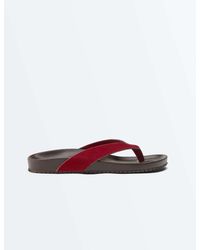 Oysho - Leather Sandal - Lyst