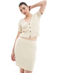 Vero Moda - Aware Lightweight Knitted Mini Skirt Co-ord - Lyst