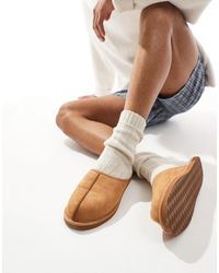 Jack & Jones - Mules imitation daim - fauve - Lyst