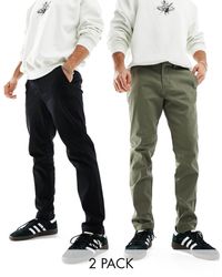 Jack & Jones - Intelligence 2 Pack Slim Tapered Chino - Lyst