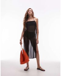 ASOS - Chiffon Longline Cami Top - Lyst