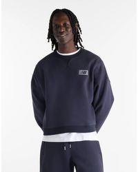 New Balance - Athletics Crafted Fleece Crew - Lyst