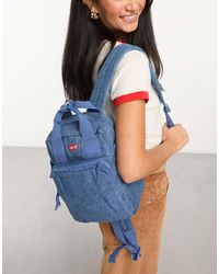 Levi's - Mochila Vaquera Con Logo De -Azul - Lyst