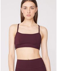 Tezenis - Spaghetti Strap Padded Short Sport Top - Lyst
