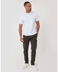 Threadbare - Slim Fit Cargo Style Trousers - Lyst