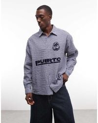 Collusion - Oversized Long Sleeve Football Shirt - Lyst
