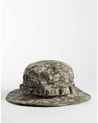 ASOS - Pixelated Camouflage Bucket Hat - Lyst