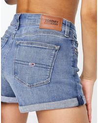 tommy hilfiger denim shorts ladies
