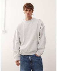 Collusion - Essentials Boxy Oversized Sweatshirt - Lyst