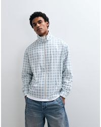 ASOS - Boxy Oversized Zip Through Funnel Neck Jacket - Lyst