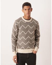 SELECTED - Textured Knit Sweater - Lyst