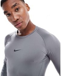 Nike - Nike Pro Tight Longsleeve Top - Lyst