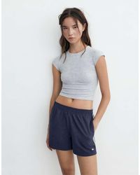 Pull&Bear - Sportshort Met Zijstrepen - Lyst