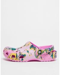 Crocs™ - – classic bubble – marmorierte clogs - Lyst
