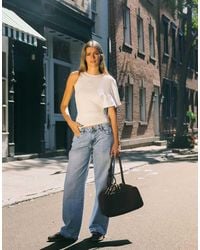 Daisy Street - Low Rise Boyfriend Jeans - Lyst
