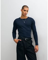 ASOS - Super Heavyweight Slim Fit Long Sleeve T-shirt - Lyst
