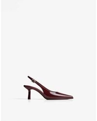 Bershka - – slingback-schuhe mit kitten-heel - Lyst